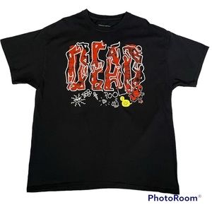 Marvel Dead Pool T-shirt Black Size XL